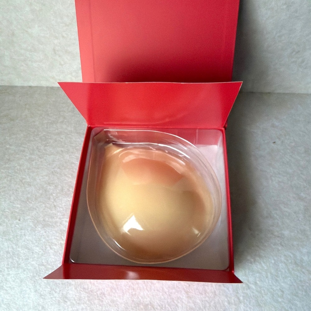 BOOMBA Invisibra Sand Size F Ultra-Thin Silicone Adhesive Strapless Backless